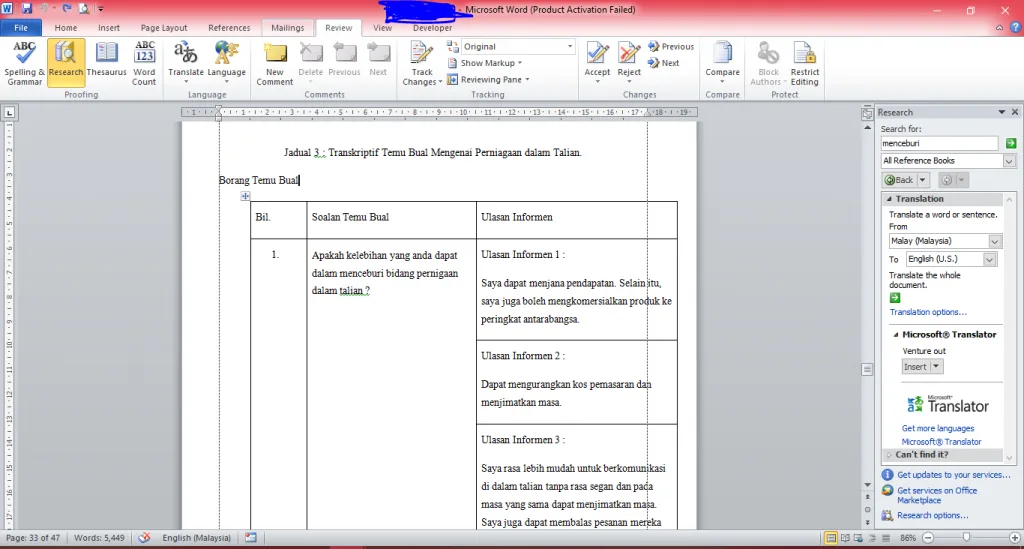 Kemahiran Microsoft Office dalam Resume