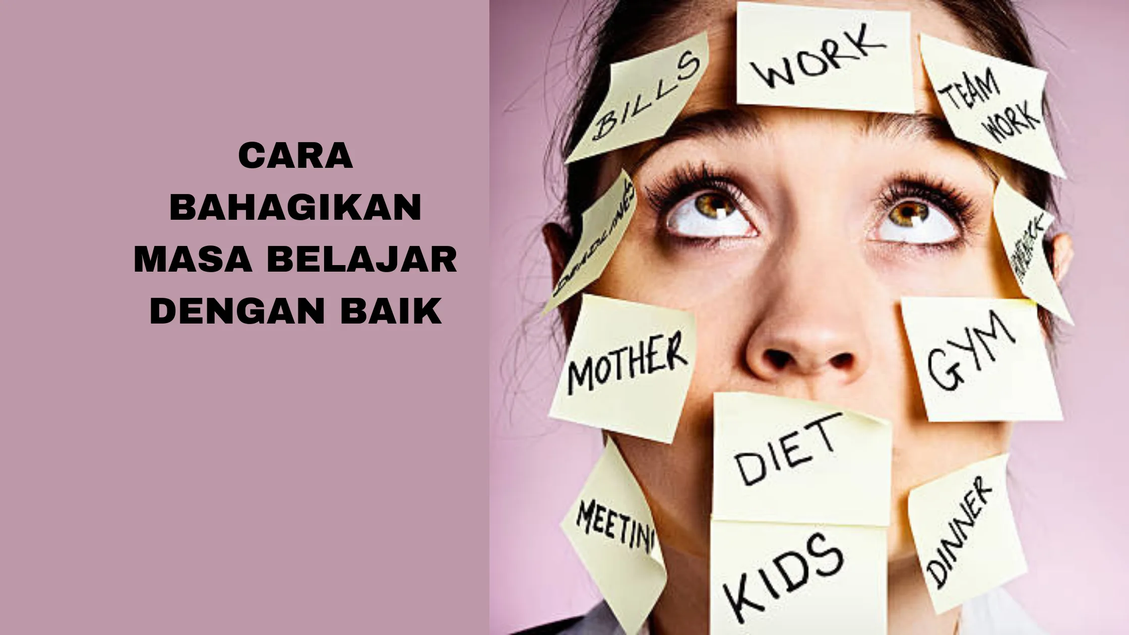 Cara Bahagikan Masa Belajar