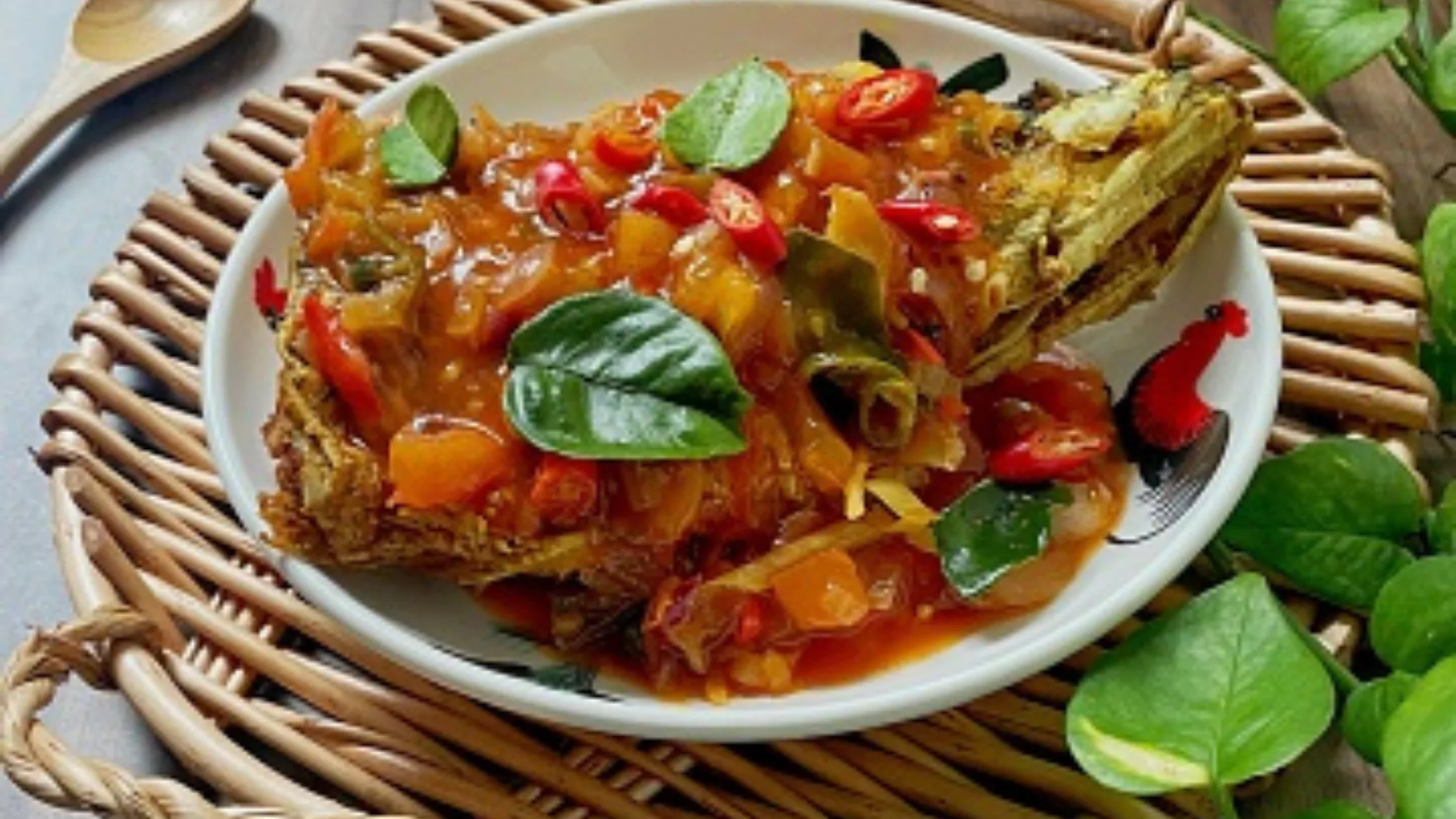 Ikan Siakap Masak Tiga Rasa