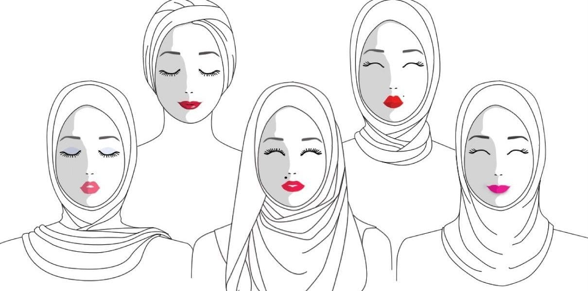 Tips Tudung Terletak Elok