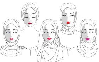 Tips Tudung Terletak Elok